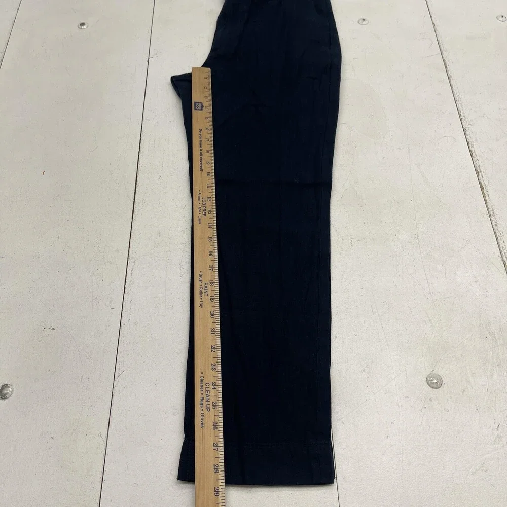 Banana Republic Pants Mens 31x30 Blue Slim Straight Linen Blend Chino Trouser